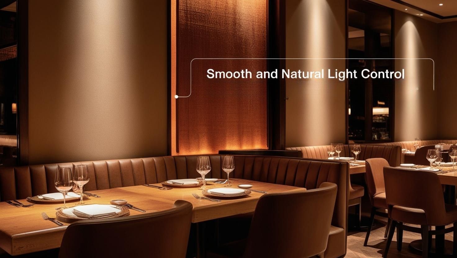 Warm Dimming with Smart Dim Technology – Smooth & Natural Light Control